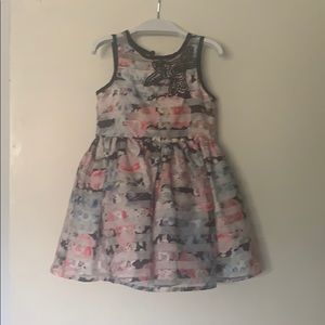 Pippa and Julie chiffon dress